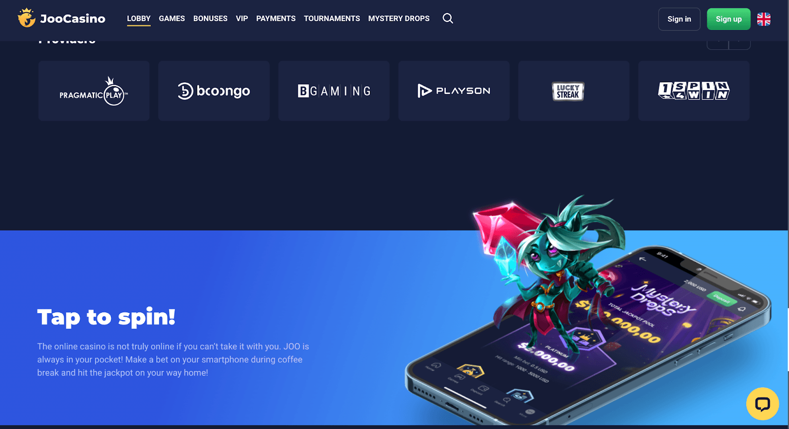 Mobile Version ng Joo Casino